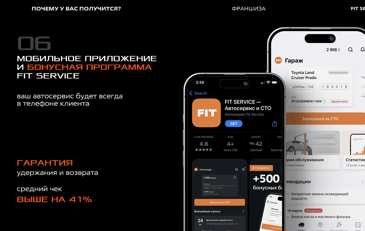 Fit Service - slide 7